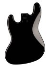 0998008706 Fender Genuine Replacement Part Jazz Bass body, alder, black