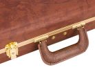 0999127000 Fender  Deluxe Series case for Jazzmaster/Jaguar, Eyeglass style, orange plush interior, gold hardware