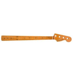   0999622920 Fender Genuine Replacement Part Vintera roasted maple 60's Jazz Bass neck, 20 vintage frets, 7.25" radius