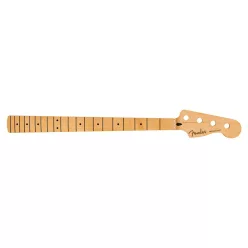   0999802921 Fender Genuine Replacement Part Player Series Precision Bass® neck, 20 medium jumbo frets, maple, 9.5", modern "c"