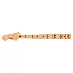   0999822921 Fender Genuine Replacement Part Player Series Precision Bass® LH neck, 22 medium jumbo frets, maple, 9.5", modern "c"