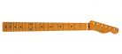 0999862920 Fender Genuine Replacement Part Vintera roasted maple 50's Telecaster neck, 21 medium jumbo frets, 9.5" radius