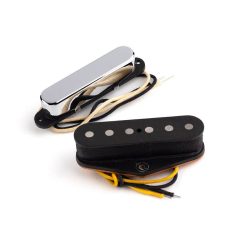   10-101-15-2 Lollar  set of two "Special T" single coil pickups, neck and bridge, chrome