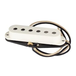   10-202-111-14 Lollar  single coil pickup "Sixty Four Neck", flat poles, parchment