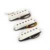 10-202-11514 Lollar  set of three "Sixty Four S" single coil pickups, neck / middle / bridge, flat poles, parchment