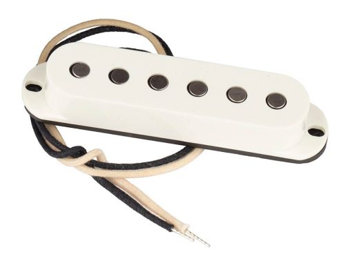 10-203-113-14 Lollar  single coil pickup "Vintage Blonde Bridge", flat poles, parchment