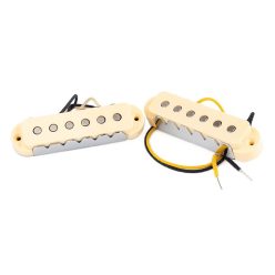   10-702-5-5 Lollar  set of two "Jaguar" single coil pickups, neck and bridge, cream