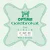 1001-HB Optima Goldbrokat E-1 string for violin 4/4, steel, ball end, heavy