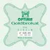 1001-LB Optima Goldbrokat E-1 string for violin 4/4, steel, ball end, light