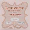 1021-ML Lenzner Supersolo E-1 string for violin 4/4, steel, loop end, medium