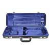 1025-12 ELS  Wicona violin case 1/2-1/4, synthetic, oblong, plush interior