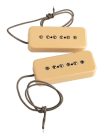 10301-111513 Lollar  set of two "P-90 Soapbar" single coil pickups, neck and bridge, cream