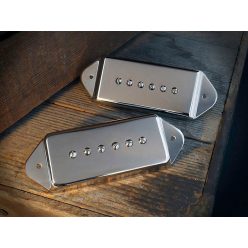   10302-111332 Lollar  single coil pickup "P-90 Dog Ear Casino Bridge", tall, wide spacing, nickel