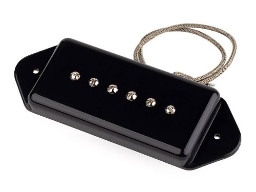 103021111211 Lollar  single coil pickup "P-90 Dogear Neck", short, black