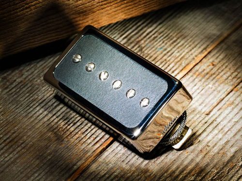 10304-111321 Lollar  single coil pickup "Novel 90 Bridge", black matt
