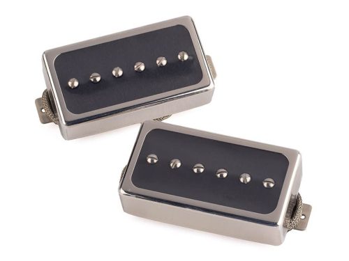 10304-111521 Lollar  set of two "Novel 90" single coil pickups, neck and bridge, black matt