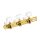 1034056331 Schaller  machine heads Lyra model, acrylic white pegs, white string rollers, gold