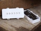 107051513/63 Lollar  set of two "Original '63 Jazzmaster" single coil pickups, neck and bridge, cream