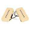 107051513/63 Lollar  set of two "Original '63 Jazzmaster" single coil pickups, neck and bridge, cream