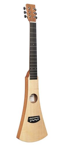 11GBPC LH Martin  lefthanded travel guitar "Backpacker", solid spruce + solid sapele body, with gigbag