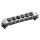 12090100 Schaller  GTM tune-o-matic guitar bridge, 10,5mm spacing, 14"radius, nickel