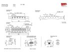 12090100 Schaller  GTM tune-o-matic guitar bridge, 10,5mm spacing, 14"radius, nickel