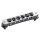 12090200 Schaller  GTM tune-o-matic guitar bridge, 10,5mm spacing, 14"radius, chrome