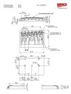 12120200 Schaller  3D-6 patented flatmount bridge for guitar, chrome
