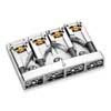 12130200 Schaller  3D-4 patented 4-string bass bridge, chrome