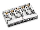 12140200 Schaller  3D-5 patented 5-string bass bridge, chrome