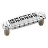 12350200 Schaller  Signum guitar bridge with locking studs, 10,5mm spacing, 12" radius, chrome