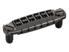 12350400 Schaller  Signum guitar bridge with locking studs, 10,5mm spacing, 12" radius, black chtome