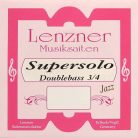 1323 Lenzner Supersolo A-3 string for double bass, gut, steel wound