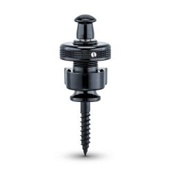 14010401 Schaller  S-Locks strap lock set, black chrome