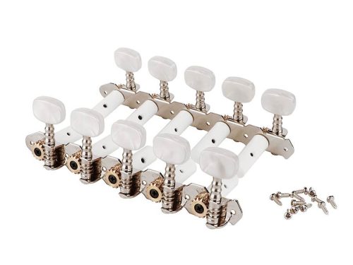 142-10 Boston  machine heads for 10-string guitar, nylon shaft, 100mm, plastic buttons