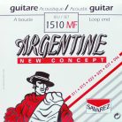 1510-MF Argentine  string set acoustic, silverplated steel core, 011-046, standard tension, loop end