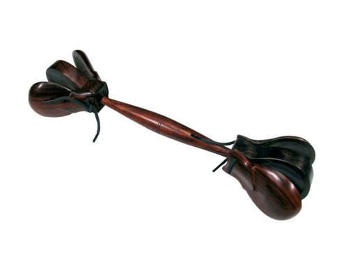 156-D Hayman  castanets on handle, rosewood, double model