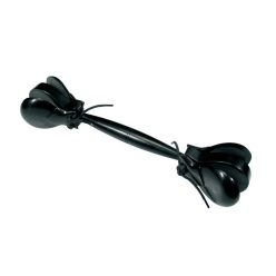 157-D Hayman  castanet on handle, ebony, double model