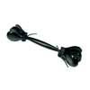 157-D Hayman  castanet on handle, ebony, double model