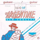 1610-MF Argentine  string set acoustic, silverplated steel core, 011-046, standard tension, ball end