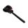 168-M Hayman  castanet on handle, plastic, black, single model