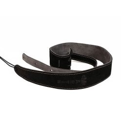   18A0016 Martin SPA  suede guitar strap 2,5" with logo black