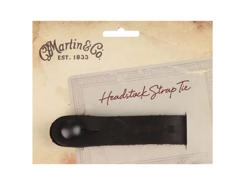 18A0031 Martin SPA  headstock tie for guitar strap black