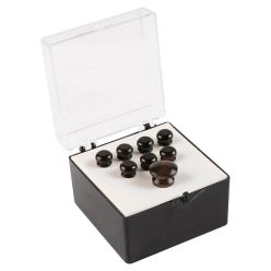   18APP17 Martin SPA  pin set (7 bridge pins plus 1 end pin), plain ebony wood