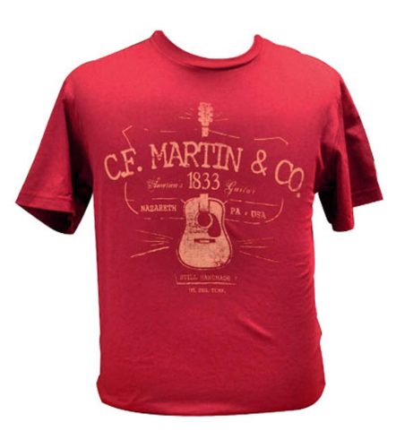 18C00032X Martin SPA  T-shirt CFM D28 cardinal red - size 2XL