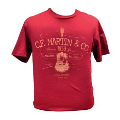 18C0003L Martin SPA  T-shirt CFM D28 cardinal red - size L