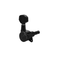   194-BL Boston  locking machine heads guitar, die cast 6L, low gearing 19:1, black