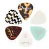 1980100100 Fender Material Medley Picks 6 pieces, 351 shape, thin