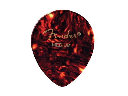 1980347900 Fender Classic Celluloid Picks 12 pcs 347 shape heavy shell guitar picks