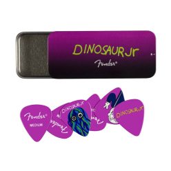   1980351026 Fender J. Mascis Dinosaur Jr. pick medium, 6 pieces in pick tin